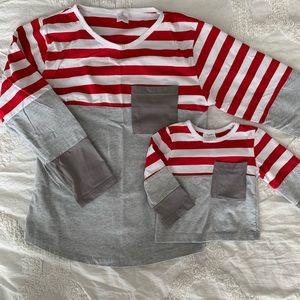 Adorable Mommy & Me set. Women’s size XS, child size 0-6 months.